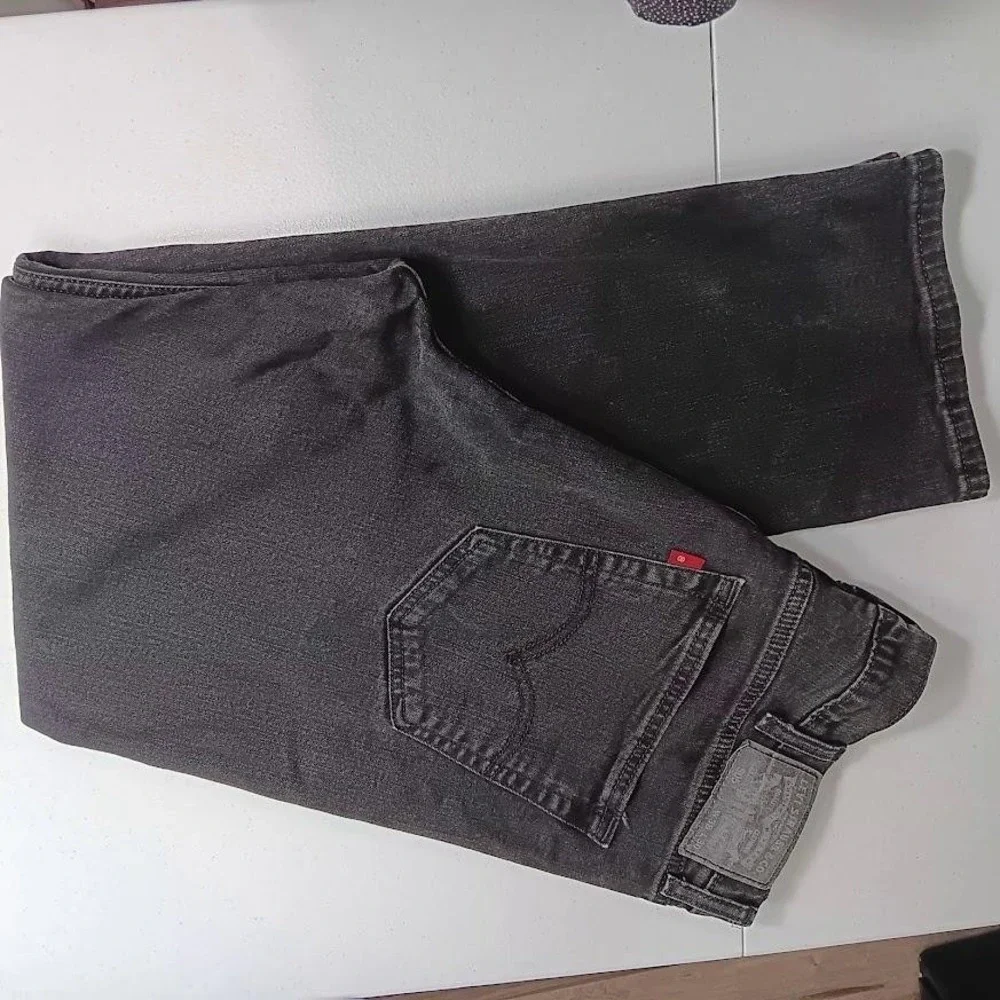 Levis‎ 505 Jeans Mens 38x30 Straight Fit Denim Classic Five Pocket Black